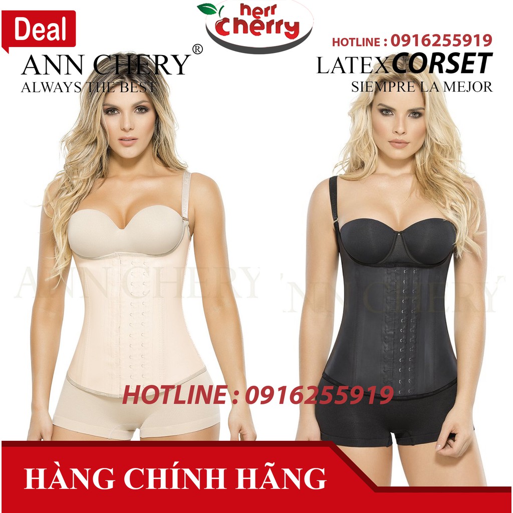 Đai nịt bụng Ann Chery 2028 gile màu đen HÀNG CHÍNH HÃNG