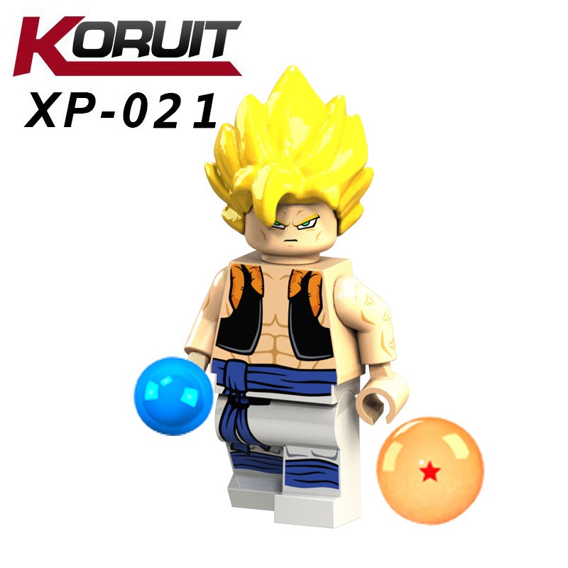 Xếp Hình Minifigures Son Goku Và Các Nhân Vật Trong Dragon Ball - Đồ Chơi Lắp Ráp non-lego XP021 - XP026 [B9]