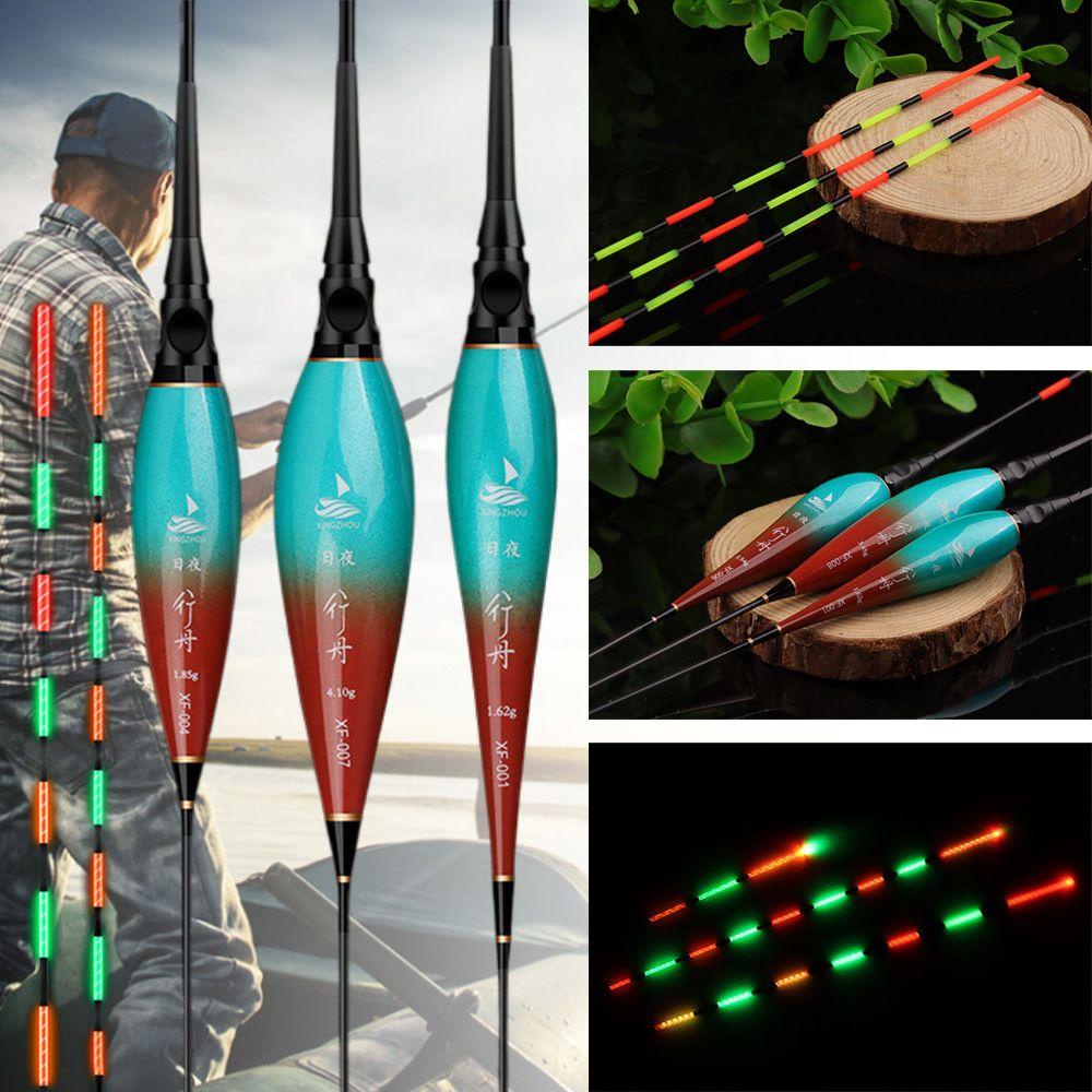 Phao Câu Cá Có Đèn LED Hình Tam Giác Tiện Dụng