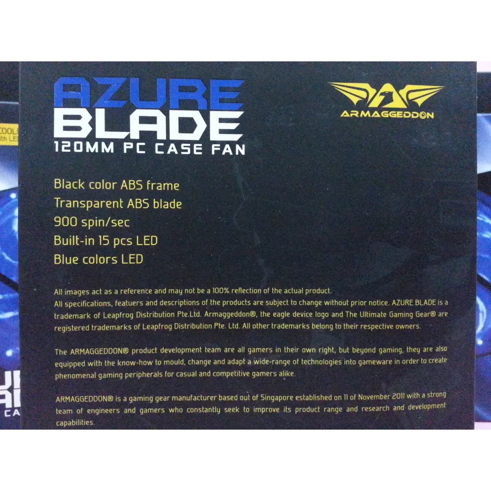 Vỏ Quạt Màu Xanh Dương 12cm Chất Lượng Cao | BigBuy360 - bigbuy360.vn