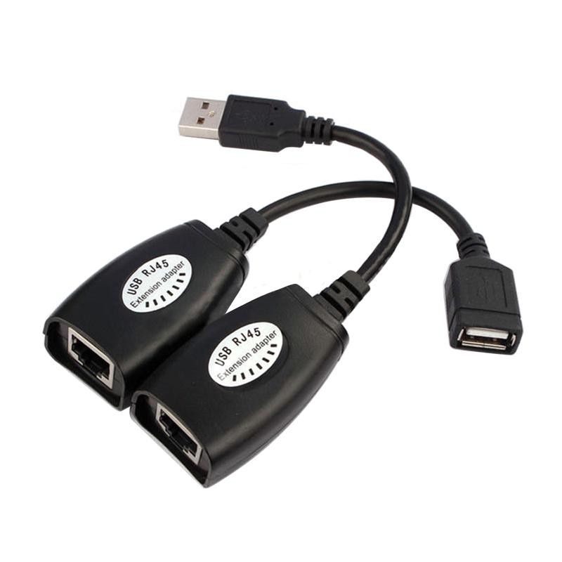 Bộ Nối Dài Cáp USB bằng Dây LAN