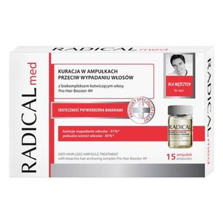 Radical med 3 ống * 5ml. tinh chất ngăn ngừa rụng tóc cho nam-mp