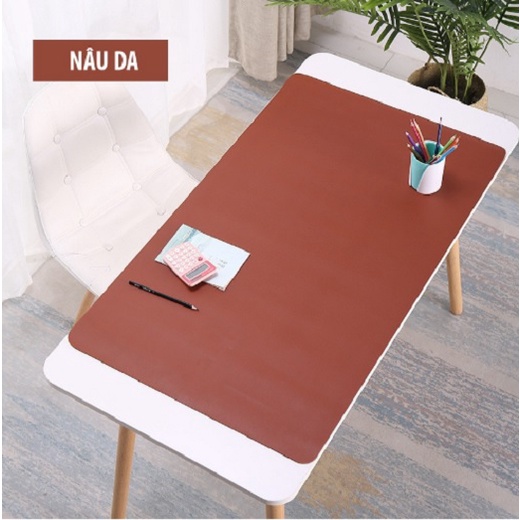 ✅ Tấm lót bàn làm việc bằng da chống nước nhiều màu cao cấp