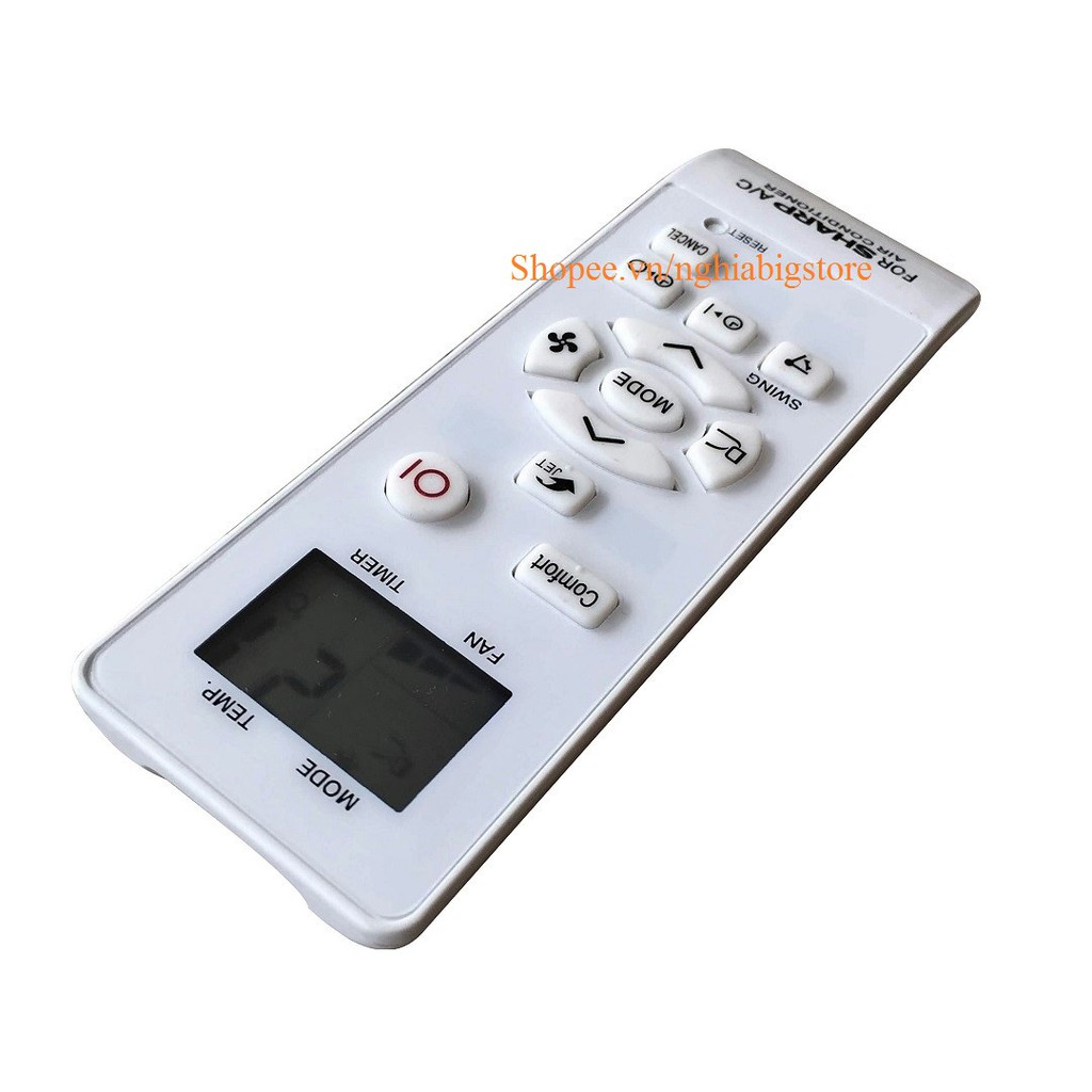 Remote Điều Khiển Máy Lạnh SHARP, Điều Hòa AH-X9VEW, AH-X12VEW, AH-X18VEW