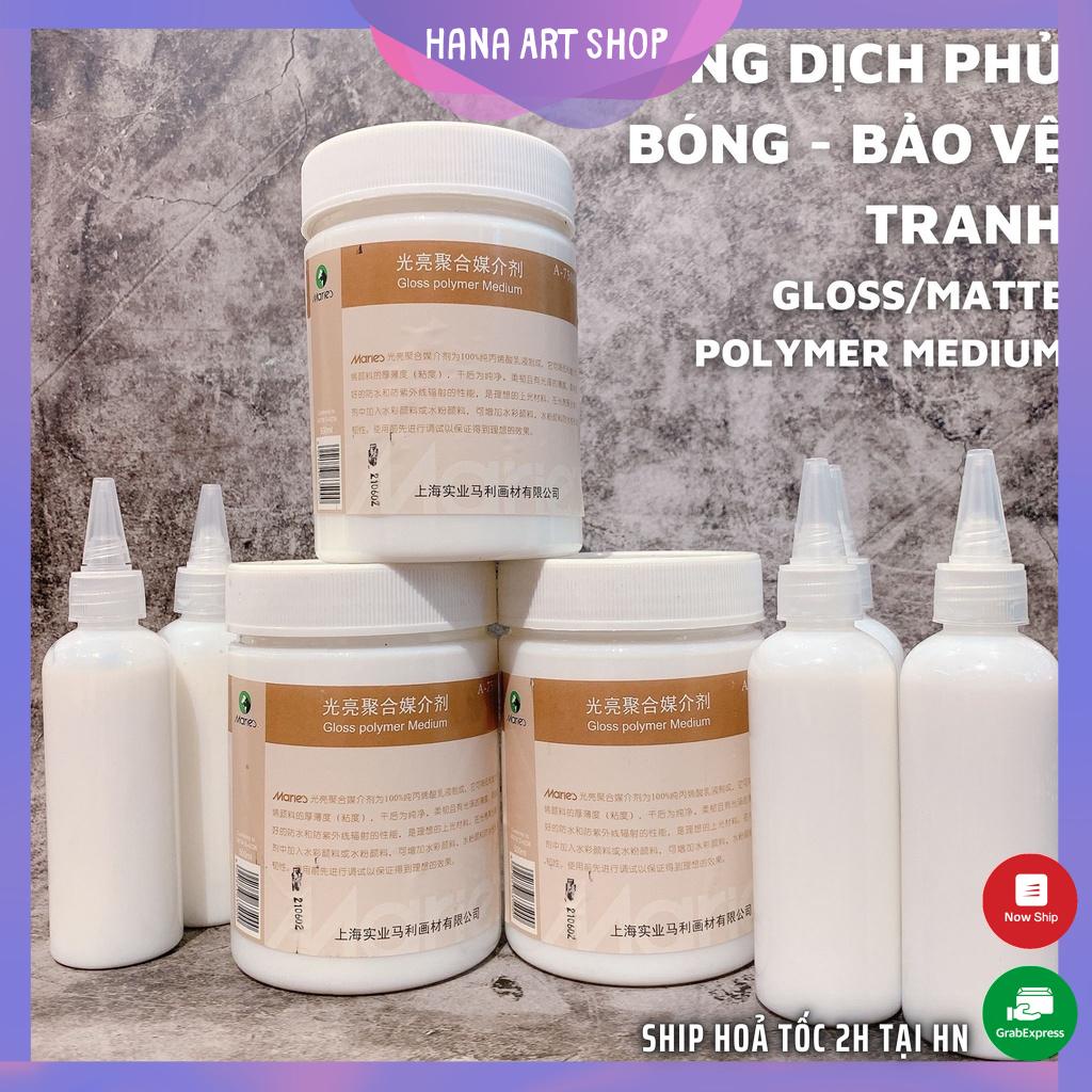 Dung dịch phủ bóng/ phủ mờ, bảo vệ tranh vẽ - Marie's