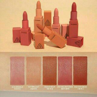 Son lì 3ce mood recipe matte lip color 2017