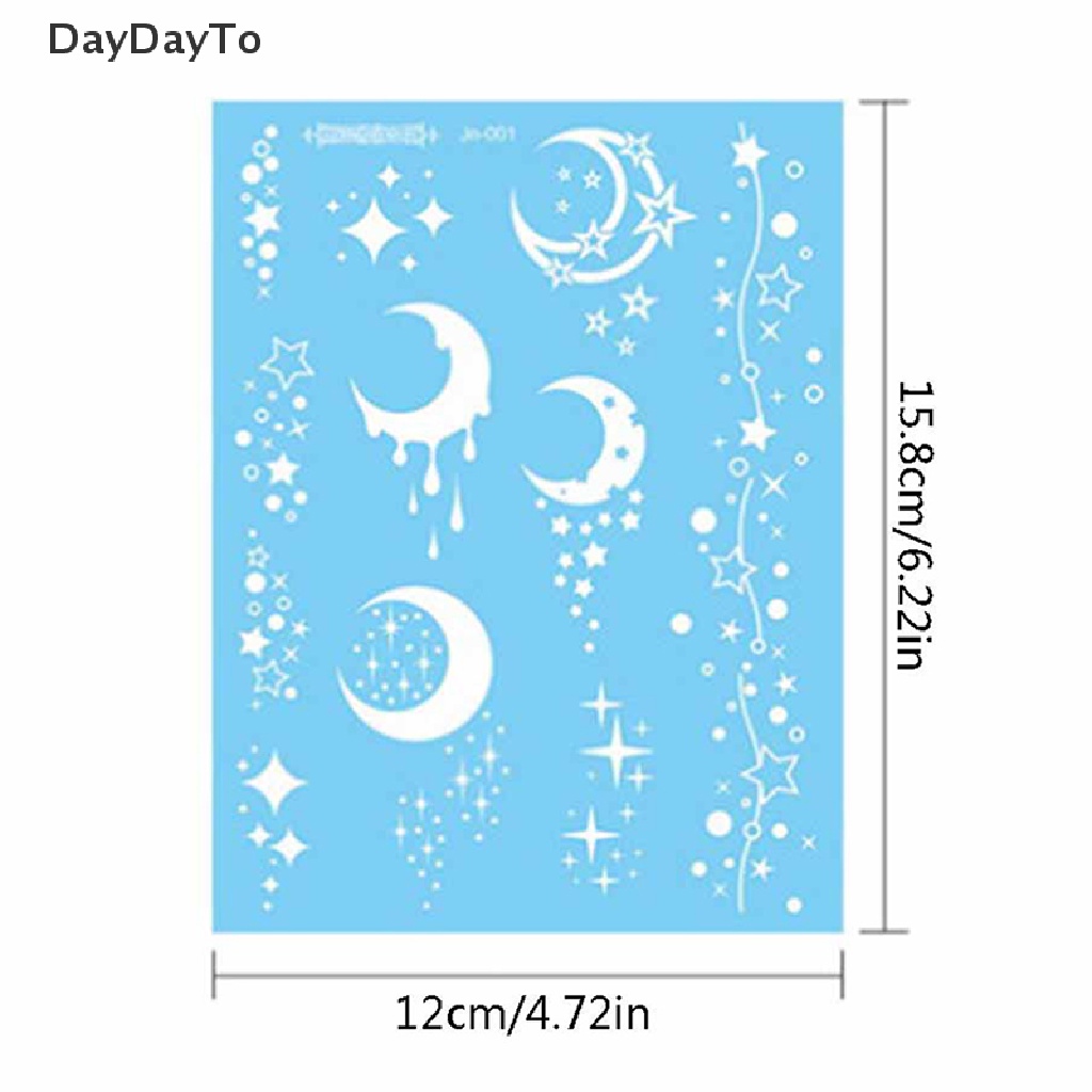 Hình Xăm Tạm Thời Henna Trắng Phối Ren Gợi Cảm Cho Nữ