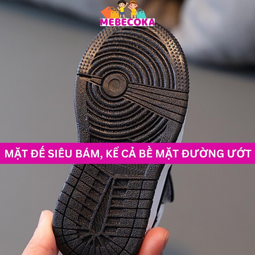 Giày thể thao bé trai bé gái cao cấp từ 3 - 15 tuổi siêu nhẹ đàn hồi kháng khuẩn kiểu dáng thời trang MBCK2