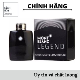 [Chính hãng] Nước hoa nam Mont Blanc LEGEND EDT Mini 4.5 ml - FULL BOX