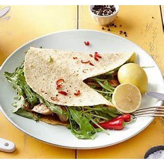 Vỏ Bánh Tortilla hạt lanh Weizen Tortillas mit leinsamen Rewe 6 miếng 432g