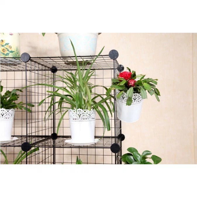 Combo 2 Chốt Lắp Tủ Nhựa Ghép, Chốt Ghép Tủ Bằng Tấm Lưới Đa Năng