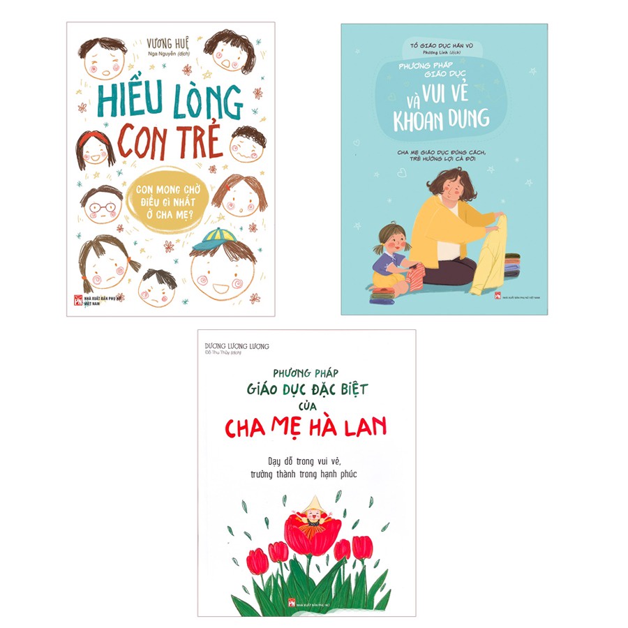 Sách: Combo Hiểu Trẻ Để Yêu Trẻ Đúng Cách ( 3 Cuốn)