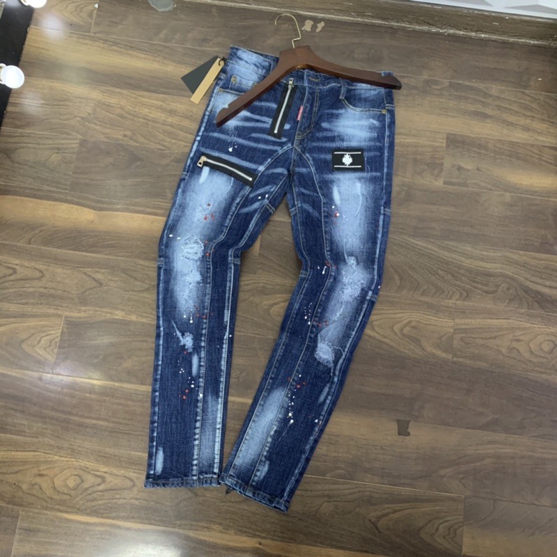 [Ảnh thật+ Free ship] Quần ống côn phối khoá thêu logo cực sang | BigBuy360 - bigbuy360.vn