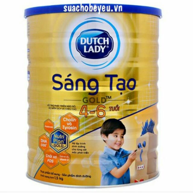 Sữa bột Dutch Lady Khám Phá gold 900gr