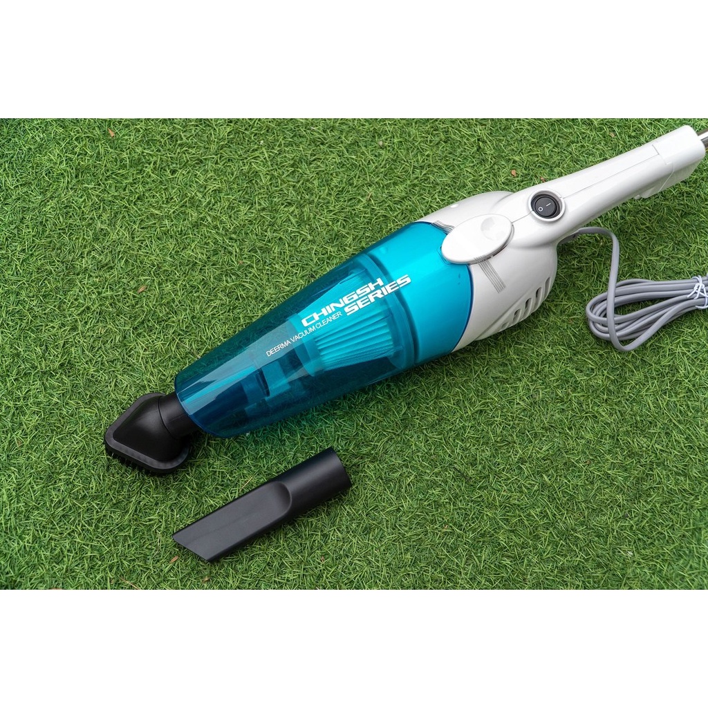 Máy hút bụi cầm tay Deerma Vacuum Cleaner DX118C 2 trong 1 với 3 loại đầu hút, lực hút khỏe 12kPa