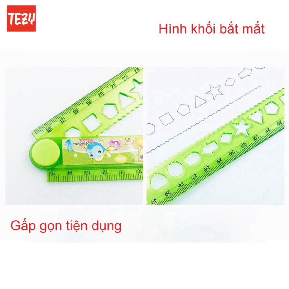 Thước kẻ học sinh gấp có thể mở rộng 30cm - TZ202114HNTZ202114HN