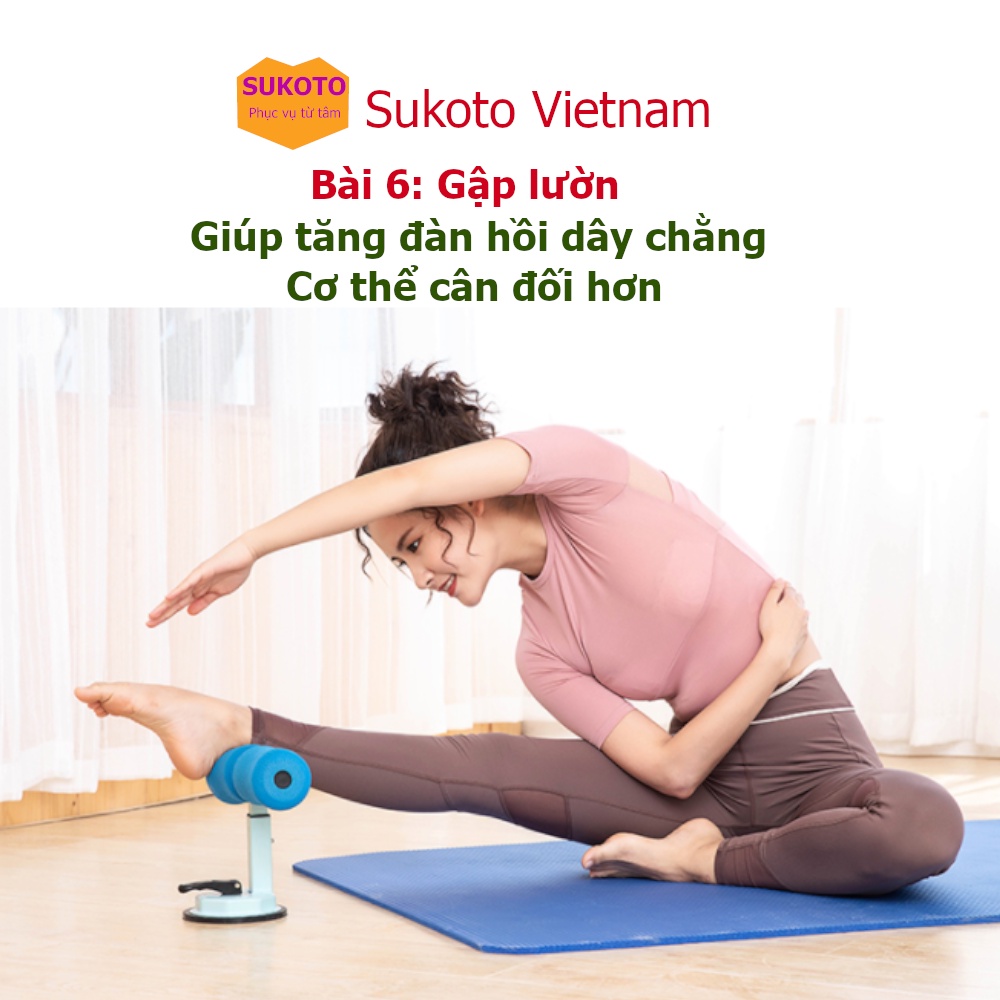 Dụng cụ giảm béo, tăng cơ, tập bụng đa năng tại nhà - Sukoto Vietnam