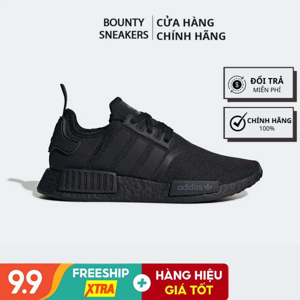 Giày adidas nữ chính hãng Nmd R1 "Triple Black" Fv9015 - Bounty Sneakers