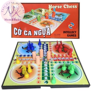 Bộ cờ cá ngựa, cờ vua cho bé