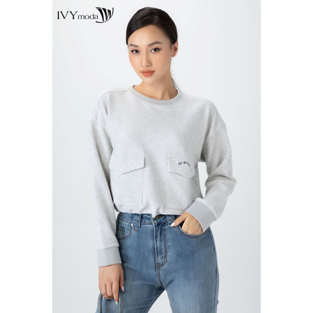 Áo thun nữ in chữ Be Good IVY moda MS 58B9059