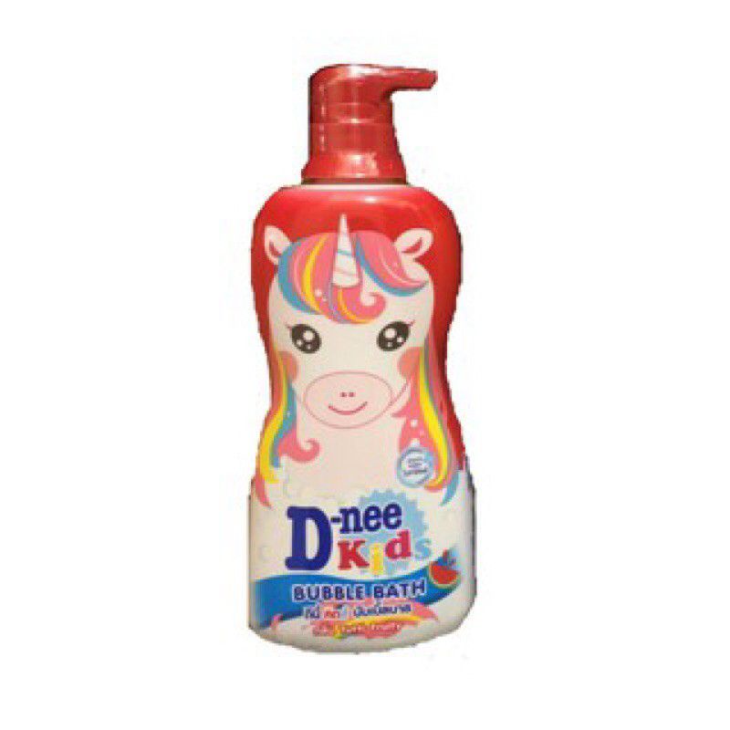 Sữa tắm toàn thân trẻ em D-NEE KID 400ml Thái Lan 3 trong 1 trẻ trên 3 tuổi bubble bath mật ong hình thú thơm dnee dni