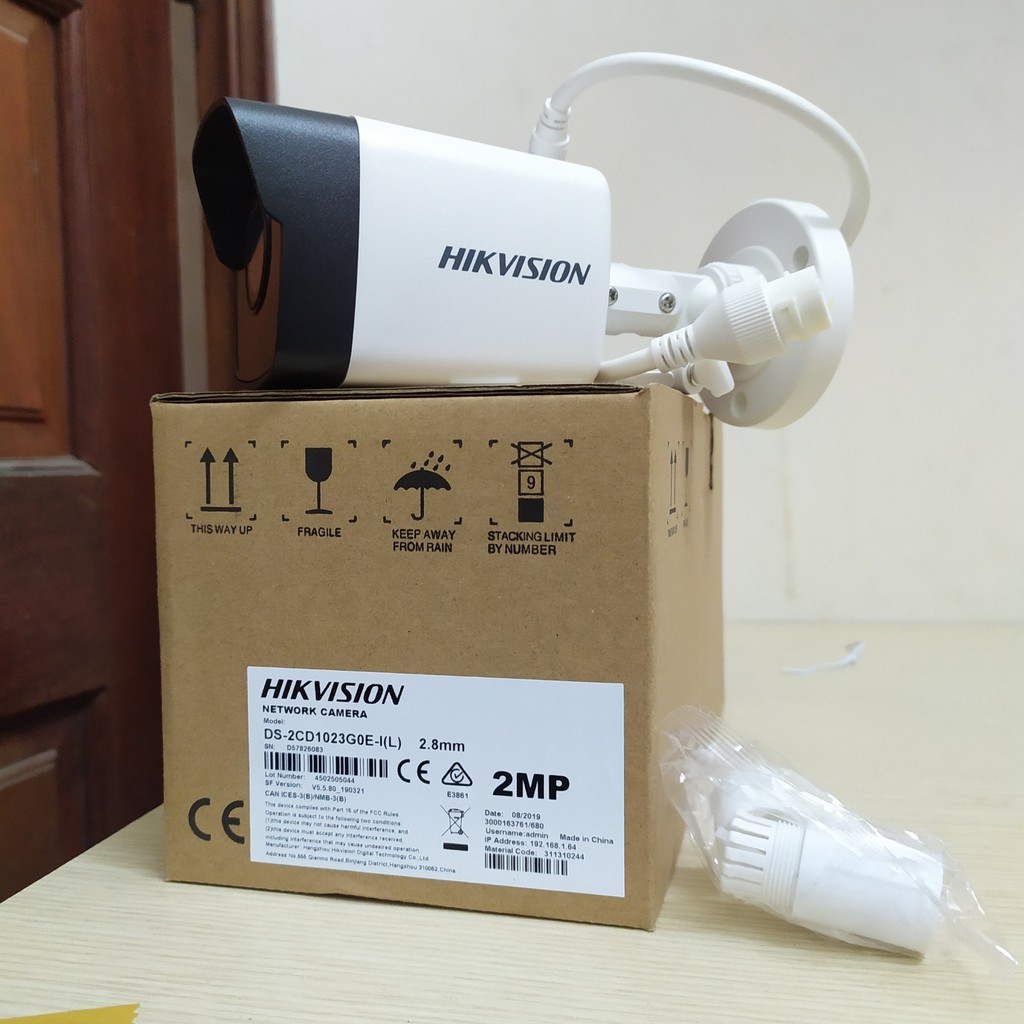 (BH 2 NĂM)Camera IP HIKVISION DS-2CD1023G0E-I(L) Hàng Chính Hãng