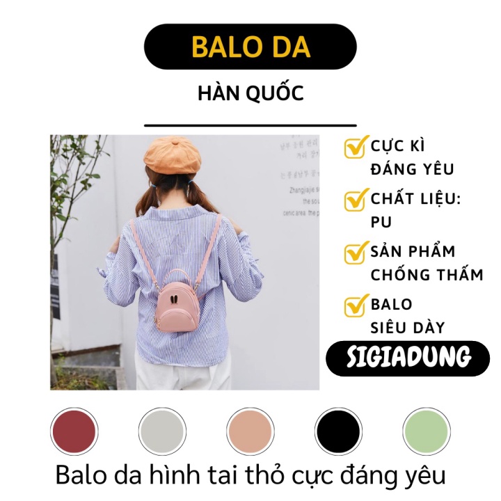Balo Mini - Balo Nữ Thời Trang Nữ Da Pu Đi Chơi, Du Lịch Phong Cách Hàn Quốc 8928