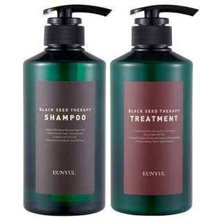 Eunyul Power of Black Seed Therapy Shampoo 500ml + Treatment 500ml [SHIPPIN FROM KOREA] thumbnail