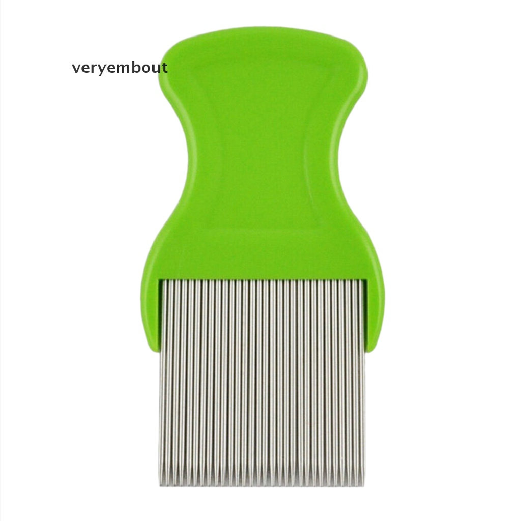 ut Hot Anoplura Flea Comb Cootie Stainless Steel Lice Comb for Children Flea Comb n