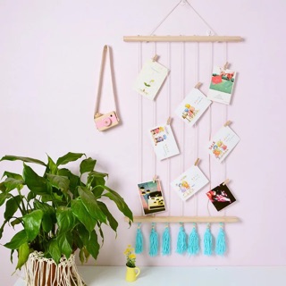 Mành treo lưu giữ ảnh, decor phòng