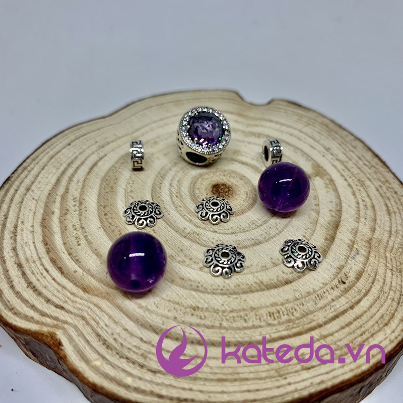 HÀNG CHUẨN Vòng trầm hương sánh chìm 6li 108 hạt mix charm bạc theo màu . ( 10 Set màu cho quý khách lựa chọn ).