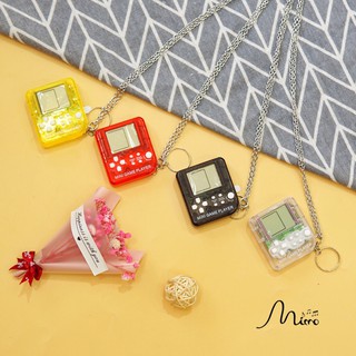 Máy game mini tetris _kèm dây đeo cổ