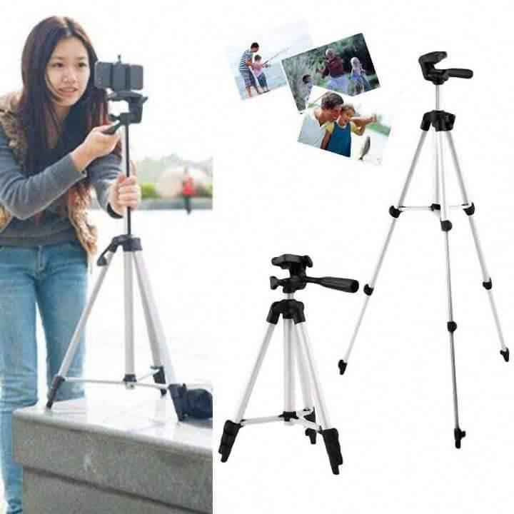 Giá Đỡ 3 Chân Đế Chụp Hình Tefeng Tripod TF-3110 Kèm Kẹp Điện Thoại, Máy Ảnh Chuyên Nghiệp