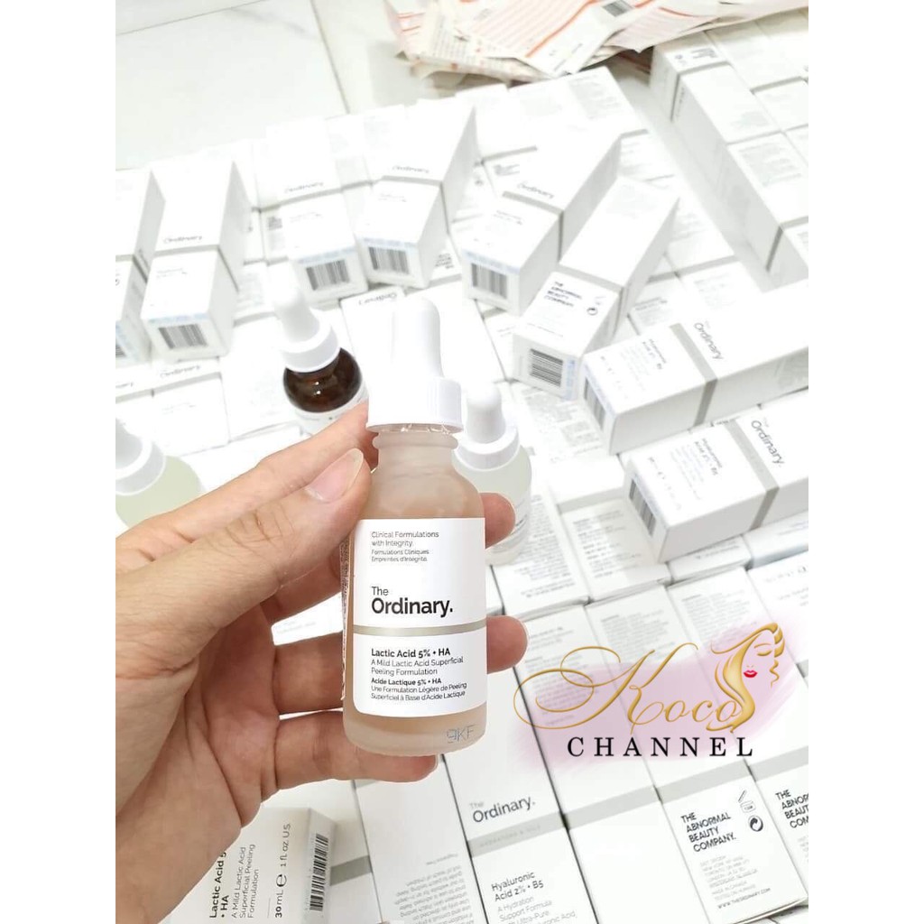 The Ordinary Serum Tẩy tế bào chết Lactic Acid 5% + HA