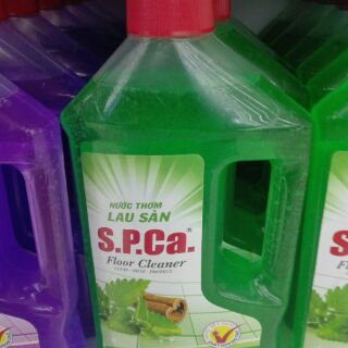 Nước lau sàn S.P.CA 1L ( Hương Bạc Hà &Quế và Lavender )