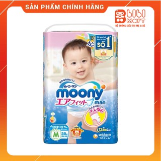 Bỉm quần , Tã dán Moony M58 L44 XL38 XXL26 S84 M64 L54 XL44
