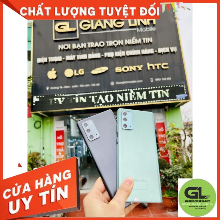 Điện Thoại Samsung Galaxy Note 20 Hàn - lỗi 1 đổi 1 (8GB/256GB) - Hàng keng đẹp