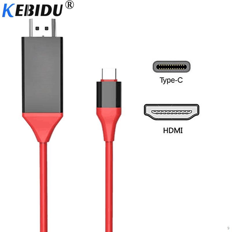 ✔Cáp chuyển dữ liệu 4K HDMI sang USB-C cho Macbook/Samsung S8/TV