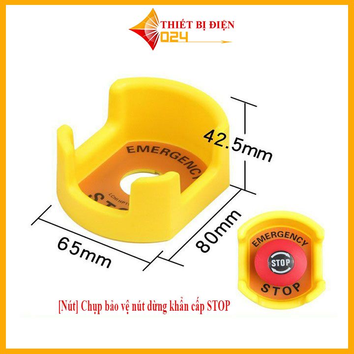 Chụp bảo vệ nút dừng khẩn cấp STOP