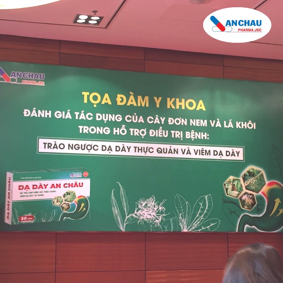 Dạ dày An Châu - hỗ trợ giảm trào ngược dạ dày, viêm loét dạ dày
