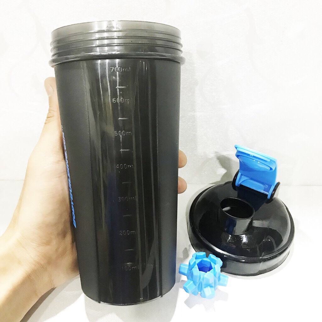 2 Bình đựng/Bình Lắc protein/Bình Lắc Shaker/Bình Lắc Sữa /Bình Lắc B Sport Shaker Tập Gym 700ML