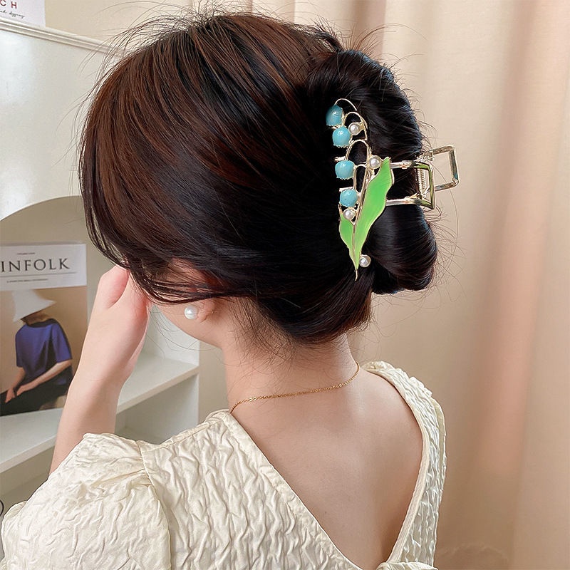 Kẹp Tóc Hình Hoa Lá Thời Trang Cho Nữ