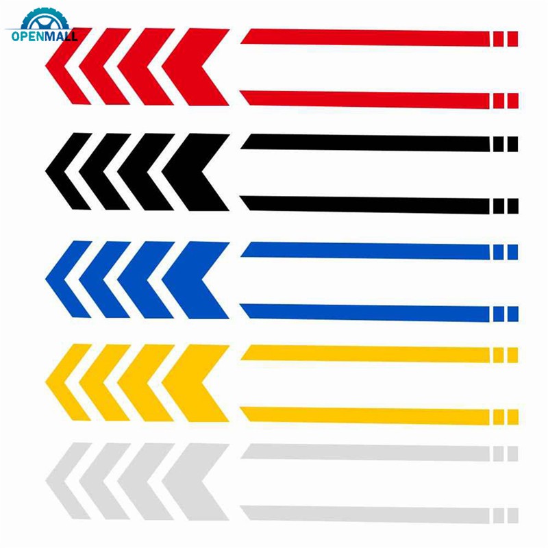 Sticker vinyl họa tiết kẻ sọc để trang trí cản xe mô tô