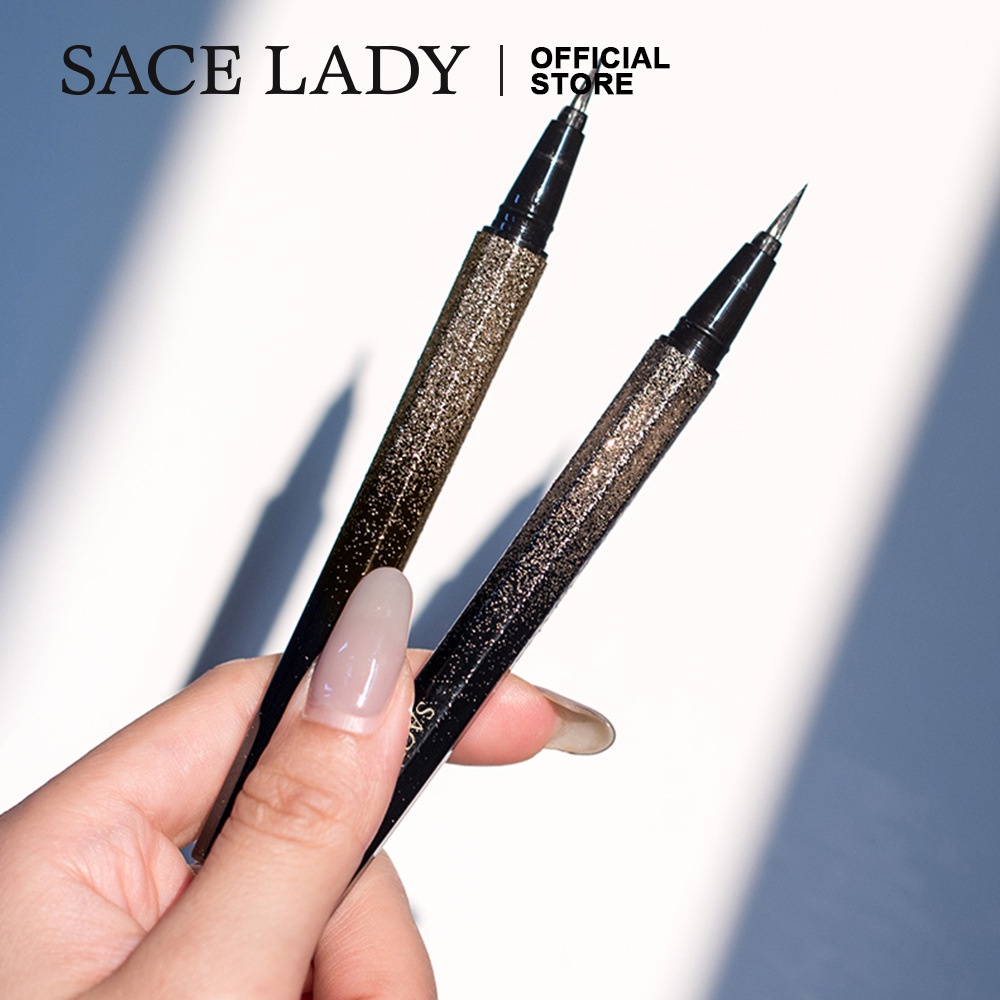 Bút kẻ mắt Sace Lady chống nhòe chống nước nhanh khô lâu trôi 1.2ml