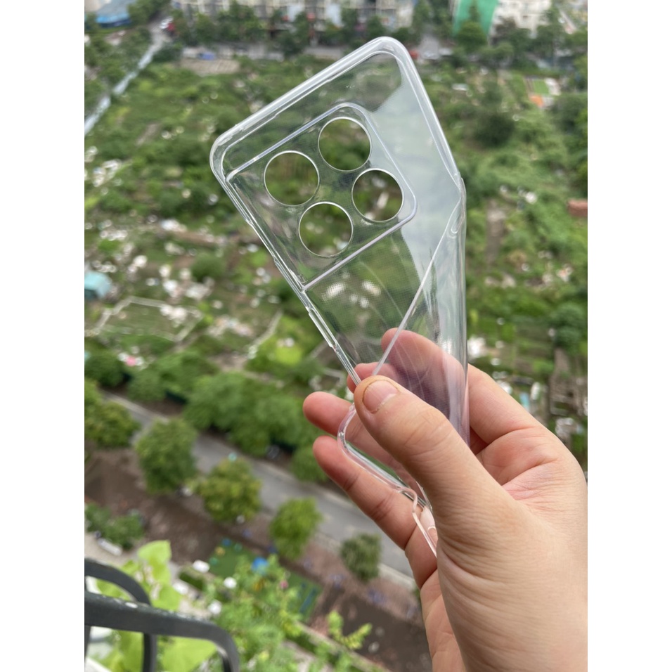 Ốp lưng dẻo GOR cho Oneplus 10 Pro trong suốt, bảo vệ Camera