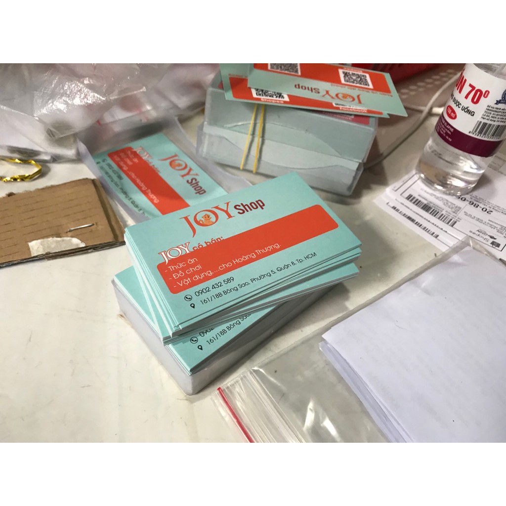 Thiết kế, in danh thiếp, namecard theo yêu cầu