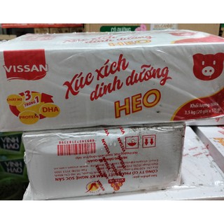 Xúc xích heo dinh dưỡng Vissan thùng 20 gói 175g