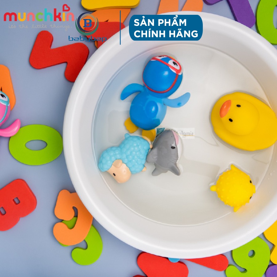 Bộ Chữ Số Xốp Munchkin Phù Hợp Với Bé Trên 3 Tuổi