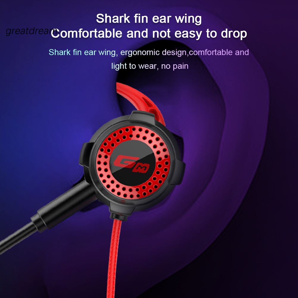 Tai Nghe Chơi Game Có Dây GR G11-A Universal Kèm Mic Dành Cho Điện Thoại / PC