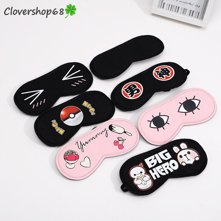 Che mắt, Bịt mắt ngủ hoạt hình dễ thương   🍀 Clovershop68 🍀